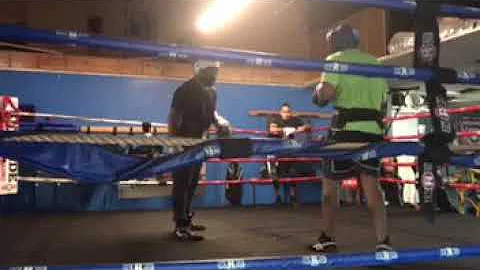 Raymond Boxer Guzman sparring james kirkland. only...