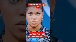 Angie Palacios Inicia Su Participación Con 110Kg En Arranque
