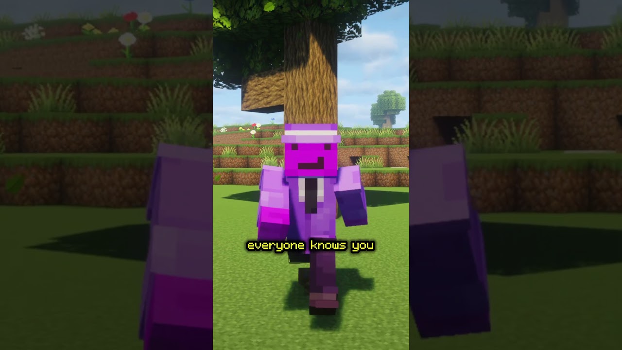 TREE SECRET TRAP in Minecraft