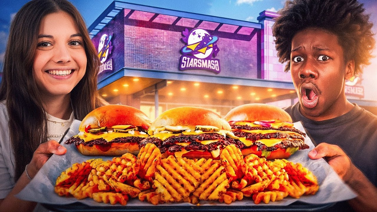 COSSI ET TSUKU CRTITIQUENT LE FASTFOOD D'AMIXEM (Dégustation Starsmash) 🍔