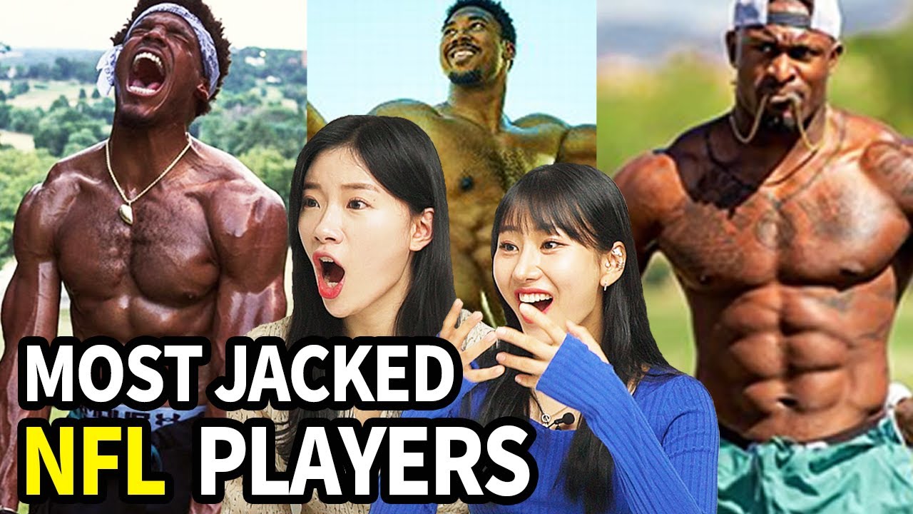 Korean Girls React To Hottest American Football Players!!