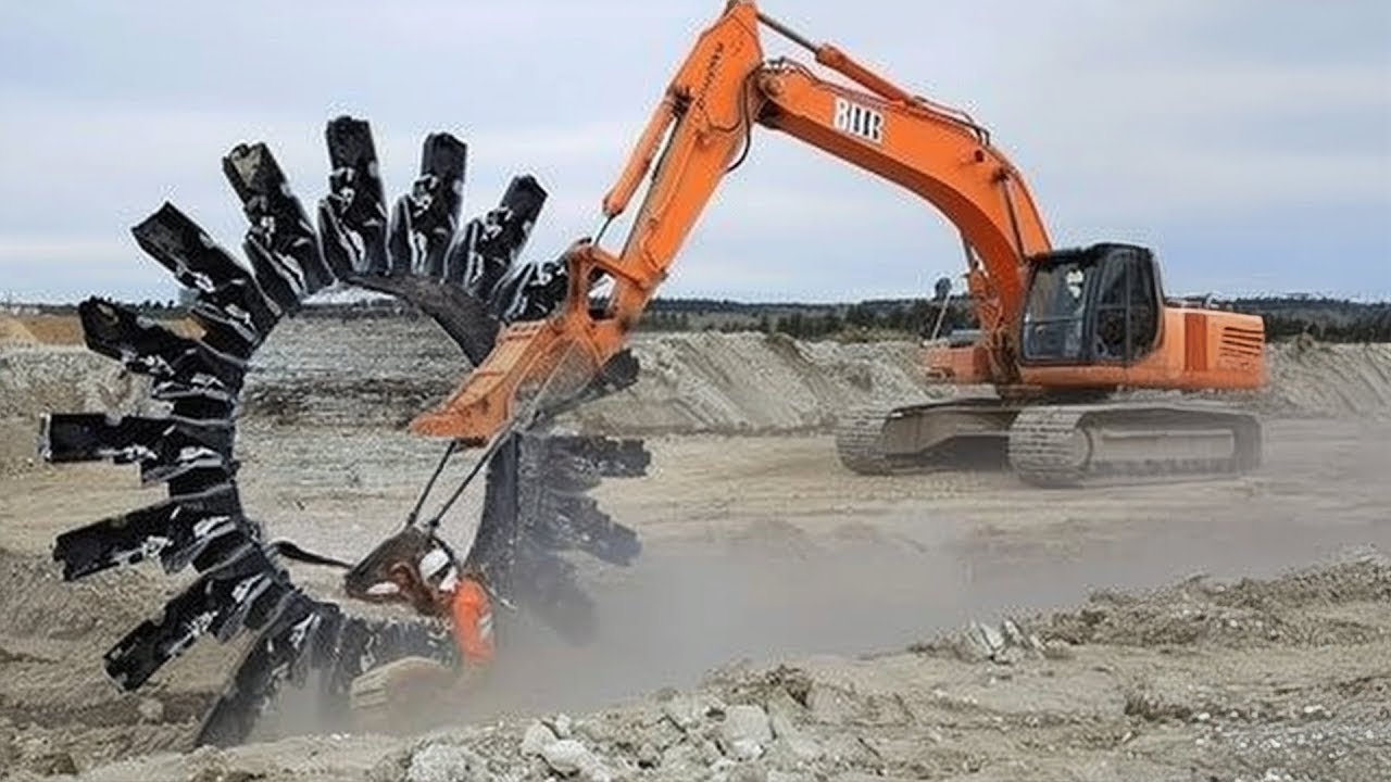 Large Machines In Action 100 EXTREME Dangerous Huge Heavy Machines in Action - YouTube