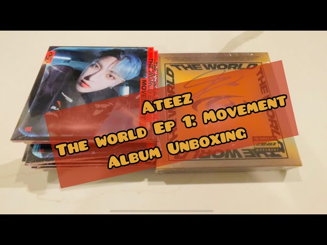 ATEEZ “The World Ep 1: Movement” Album and Digipack Set