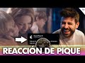 Piqué se burla de Shakira y sus hijos por su cancion Acróstico. Esta fue la reacción de Piqué.