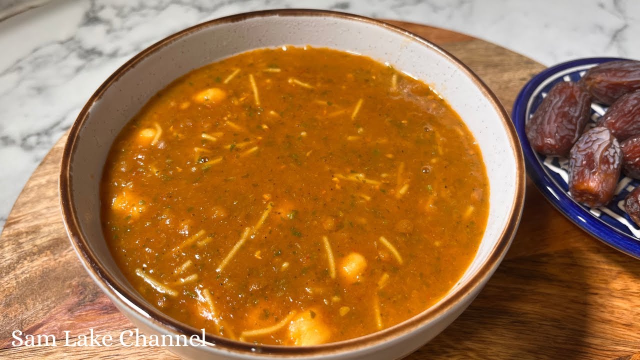 Une Soupe Harira Express pleine de Saveurs Marocaines en Un Temps Record 🌟