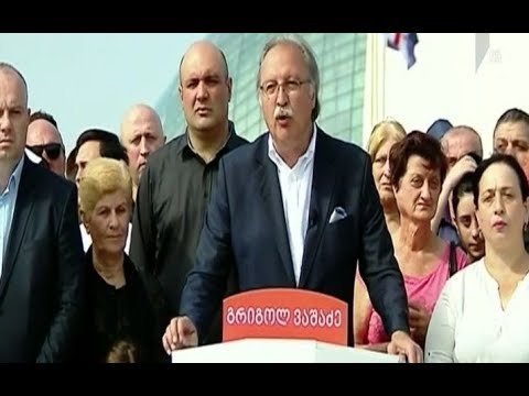 გრიგოლ ვაშაძე წინასაარჩევნო აქტივობას განაგრძობს