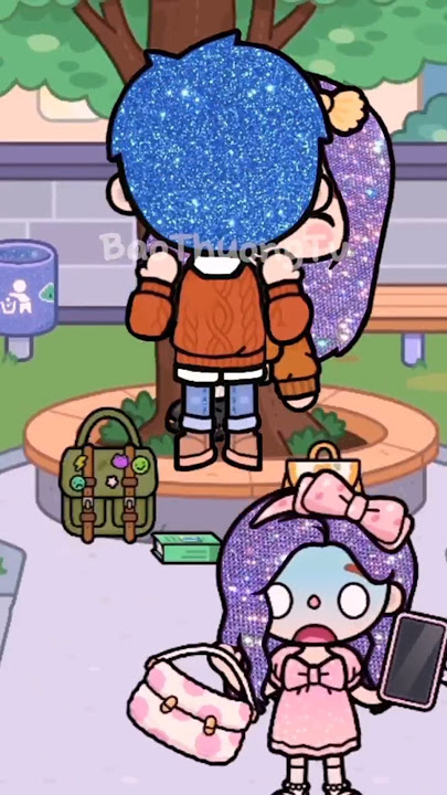 Not Diamond Hair💎 but The Sweetest Couple😱🌹🍫💖Part1 Love Story#tocaboca #tocalifeworld #shorts