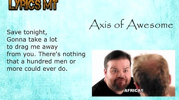 4 Chords - The Axis of Awesome [LYRIC VIDEO]