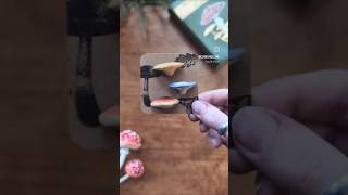 Pack a Mushroom Pin Order With Me! #cottagecore #handmadeseller #packanorderwithme #polymerclay