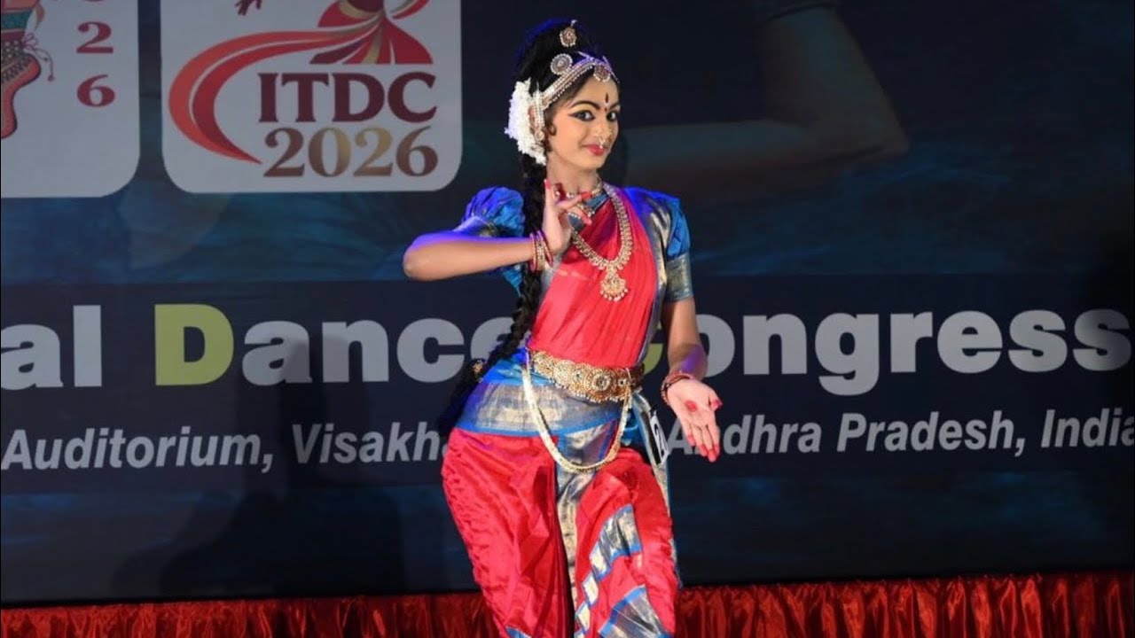 ITDC DANCE COMPETITION 1st prize winner@kuchipudi juniors 