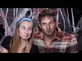 Halloween Werewolf Makeup Tutorial with Matt Lanter | Angela Lanter