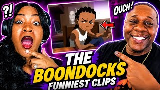 We Can't Believe Our Eyes and Ears!! The Boondocks Funniest Clips (Reaction)