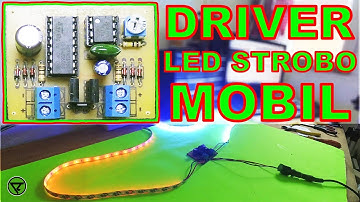 MIRIP LAMPU MOBIL POLISI!!! Cara Membuat Lampu Strobo Mode Mobil Polisi