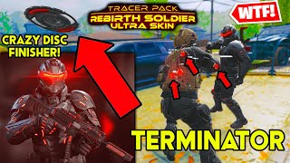 NEW Tracer Pack REBIRTH SOLDIER ULTRA SKIN BUNDLE w/ DISC FINISHER in WARZONE MW3 (extremely brutal)