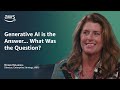 Generative AI is the Answer: What Was the Question? | Amazon Web Services