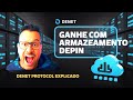 DeNet Protocol: O “Hard Disk” Descentralizado para a Era da IA (Ganhe com Storage DePIN)