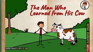English Stories: The Man Who Learned From His Cow Resimi