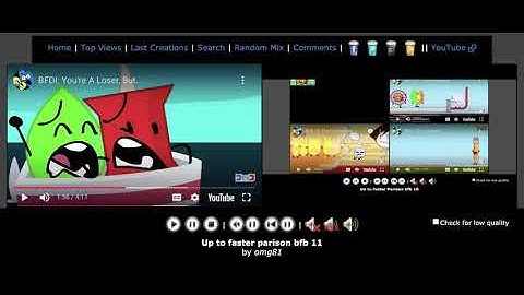 Up to faster parison 11 bfb