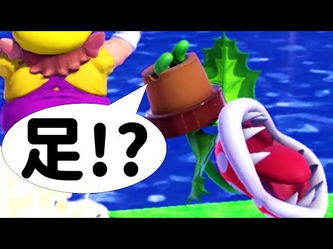 パックンフラワーには足があるらしいのでよく見てみた結果…！【スマブラSP】