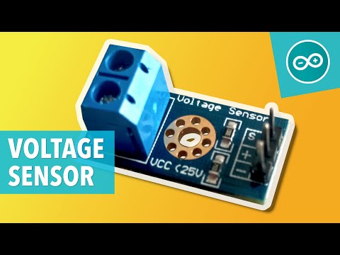 VOLTAGE SENSOR (0-25V) - Arduino tutorial #17