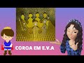 COROA EM E.V.A PARA MENINO/ CULTO INFANTIL PRÍNCIPE E PRINCESA