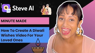 How to create a diwali wishes video for your loved ones