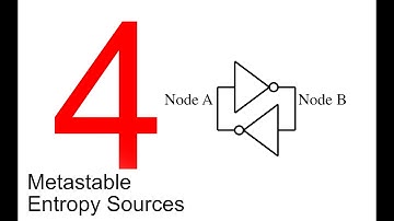 Random Number Generators 4 : Metastable Entropy Sources