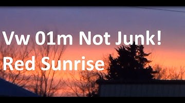 vw  01m 00281 transmission trouble code