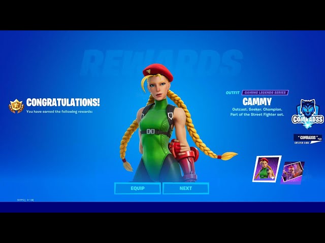 CAMMY SKIN FORTNITE STREET FIGHTER #shorts 