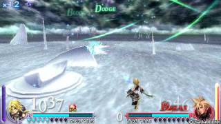 Dissidia Final Fantasy English - Zidane Vs Cloud