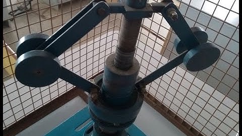 Porter Governor(Centrifugal type governor) Part-1