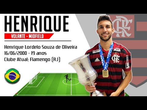 HENRIQUE LORDELO / VOLANTE / FLAMENGO (RJ)