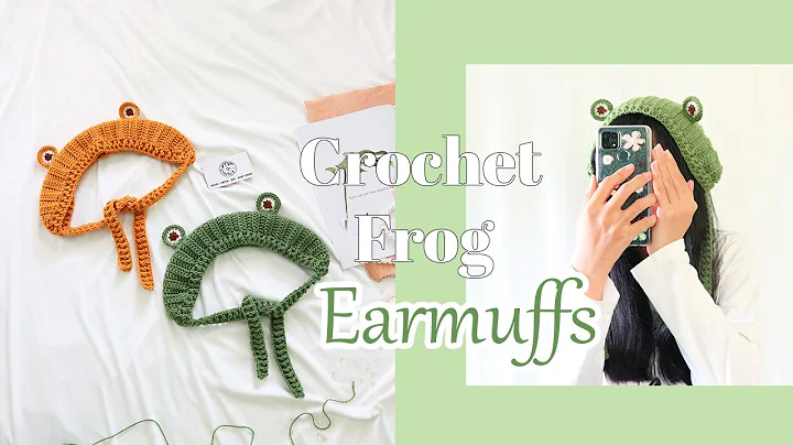 Learn to Crochet Cute Frog Earmuffs!