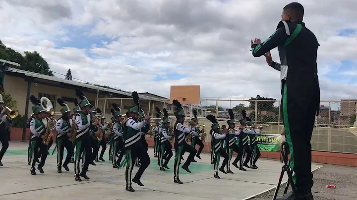 Banda Marcial Manuel Bonilla Campeones  de OBH 2019