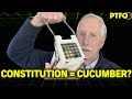 Senator Explains the Constitution with a Cucumber