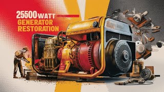 2500 Watt Generator restoration Learning Entertainment
