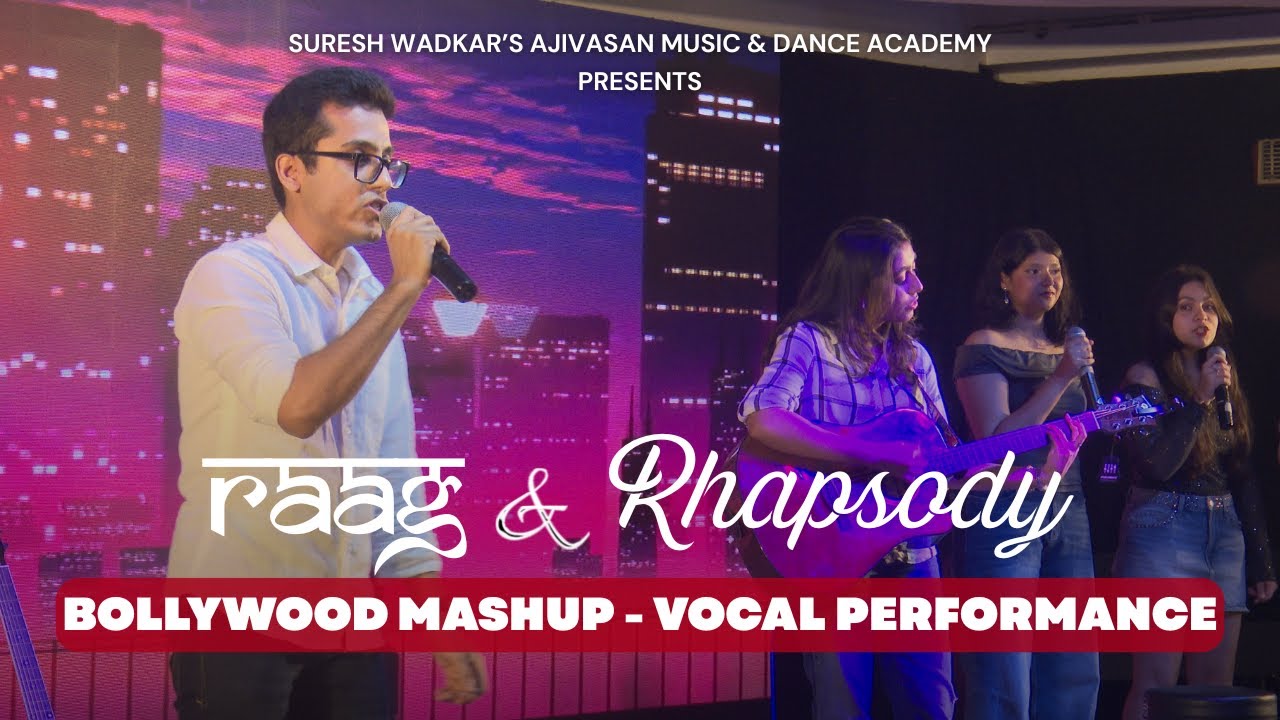 Bollywood Mashup | Vocal Performance by Ajivasan Students | Raag & Rhapsody 2025