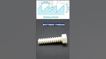 #buttressthread #engineeringdrawing #smmartdraftsman #screwthreads