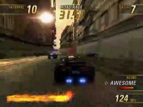 Burnout (PS2 Gameplay) 