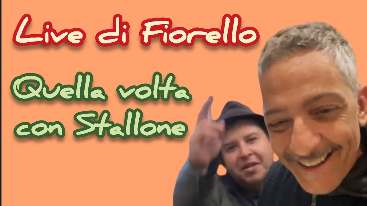 Quella volta con Sylvester Stallone (Live di Fiorello) - YouTube