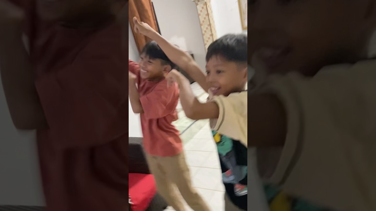 Fahmi Rafa belajar joget 