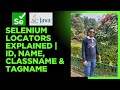 Selenium Locators Explained | ID, Name, ClassName &amp; TagName with Real Examples