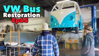 VW Bus Restoration  Episode 65  Got the Blues? | MicBergsma