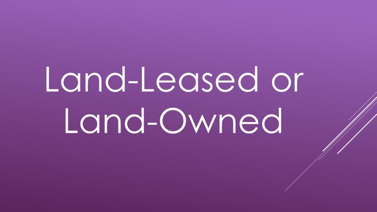 LandLease vs. LandOwned YouTube