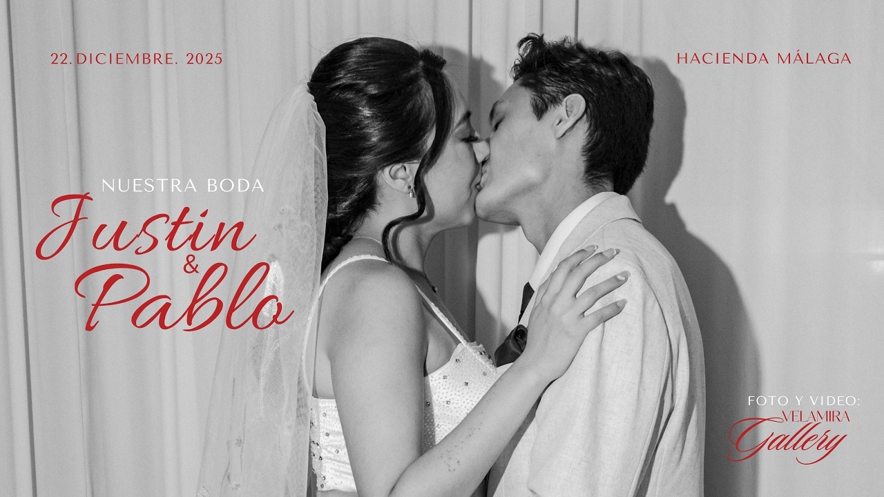 BODA JUSTIN & PABLO | TEASER 4K | HACIENDA MÁLAGA CANCÚN