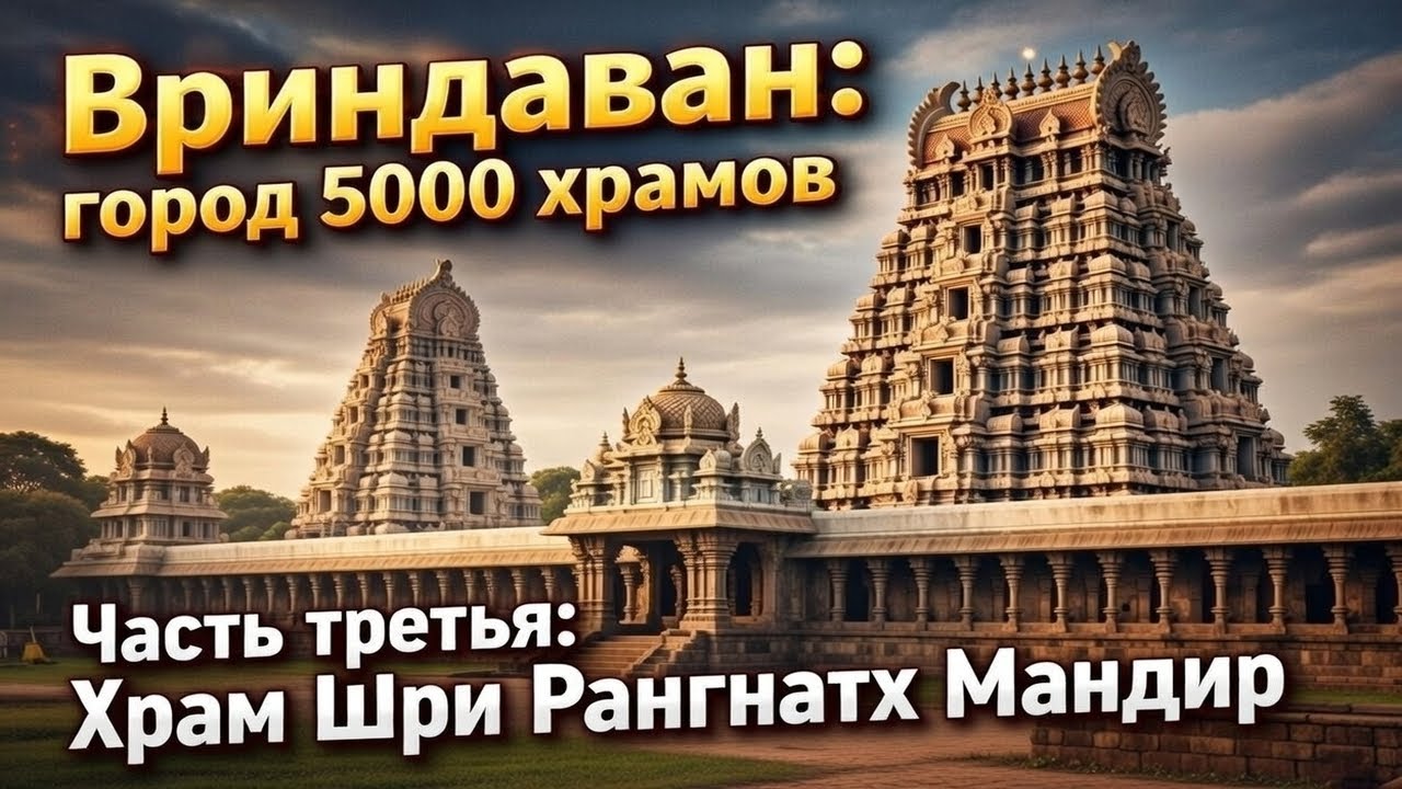 Вриндаван. Часть третья. Храм Шри Рангнатх Мандир.
