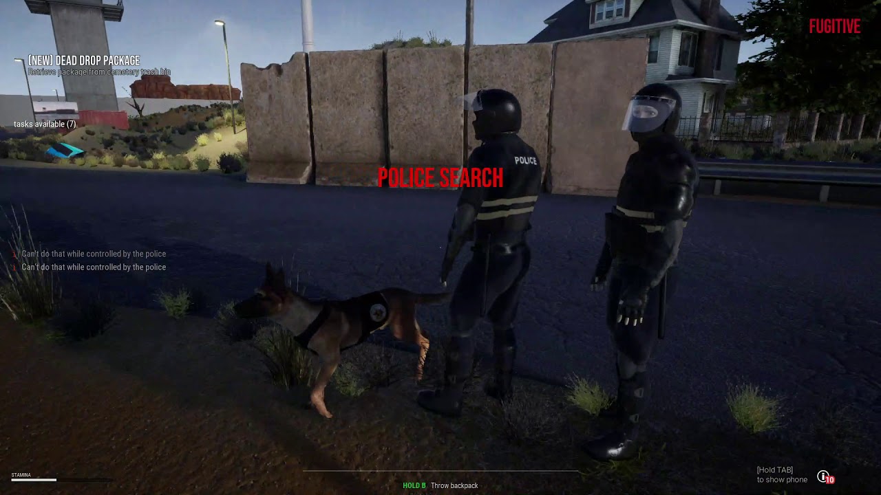 Stuck in Police Search bug - Drug Dealer Simulator