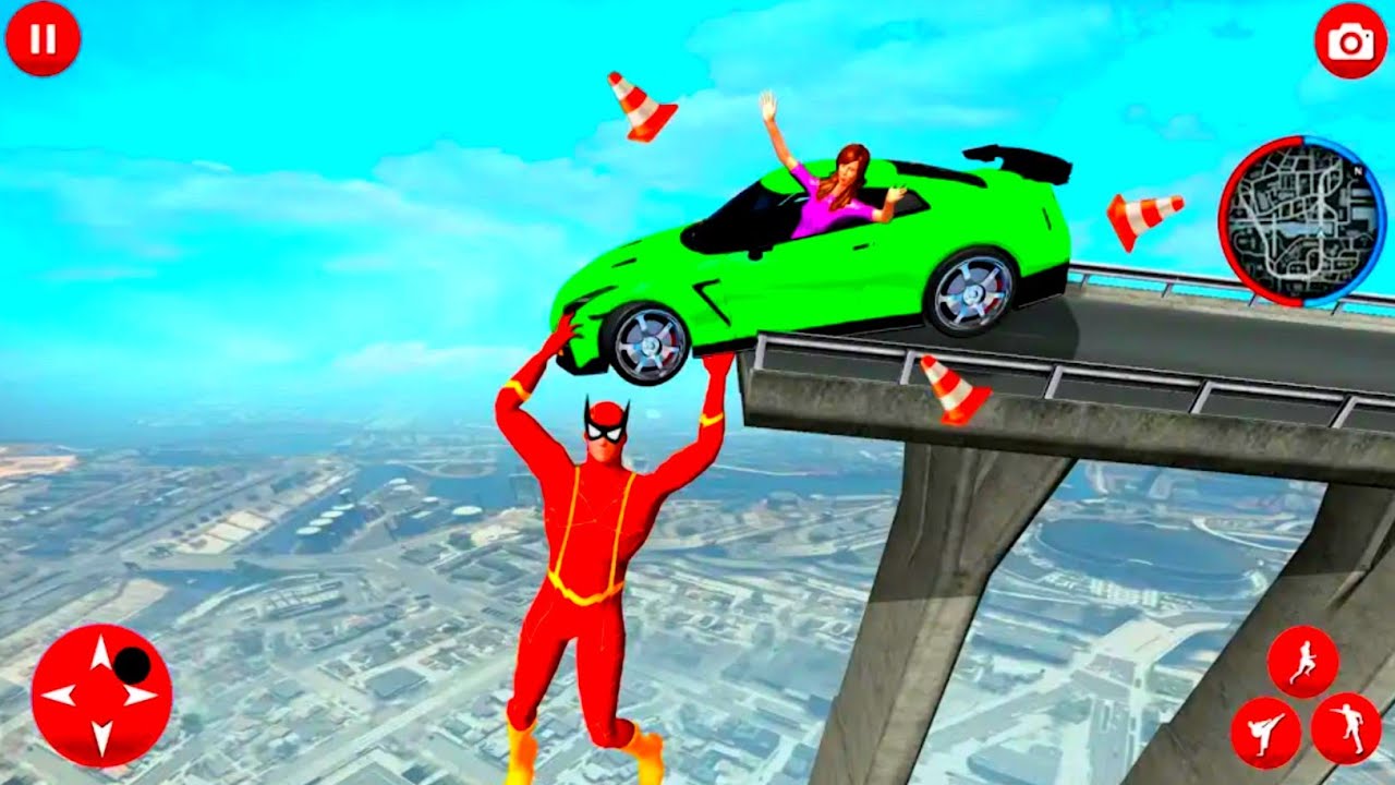 Grand Speed Hero Mission Game 🕷️🦹😳|| Best Android Gameplay