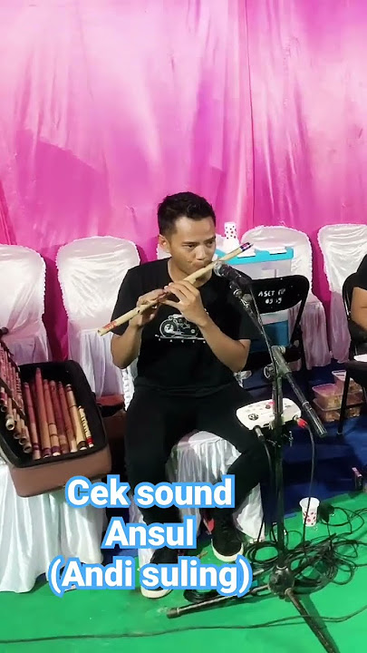 Cek sound ansul