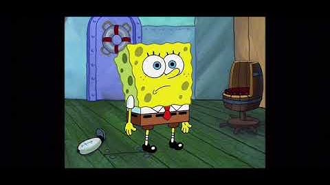 SpongeBob Slowly Realizing he Used Too Much Sauce for 10 Hours